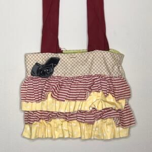 handmade artsy cottagecore bag book bag